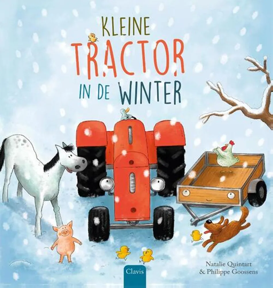 Clavis Kleine Tractor in de winter, vanaf 4 jaar